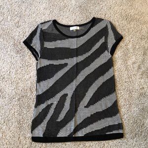 Calvin Klein short sleeved knitted top